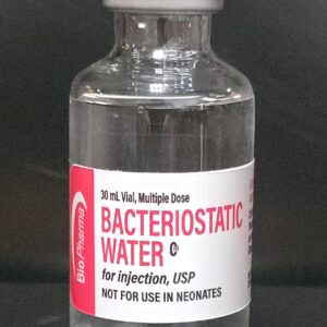 BACTERIOSTATIC WATER