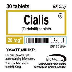 Cialis 20mg 30CT